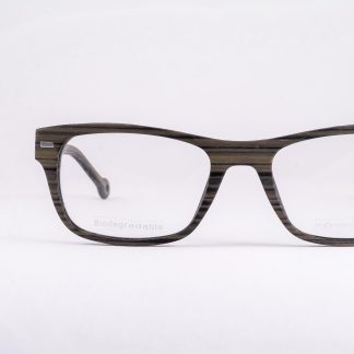 oprawki do okularów męskie szerokie duże okulary korekycjne z materiałów z recyklingu Monkeyglasses biodegradowalne zrównoważona moda duński design matowe brązowe szare wyraziste