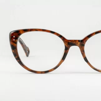 Eleganckie oprawy okularowe marmurkowy wzór