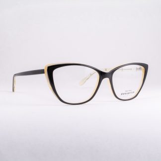 oprawki damskie kocie oczy Dekoptica modne eleganckie okulary korekcyjne polski producent czarne beżowe białe kość słoniowa kontrastowe energetyzujące dla ciemnej karnacji dla brunetek
