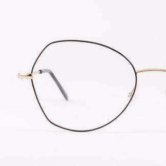 okulary damskie Indigo metalowe lekkie oprawki motyl czarne srebrne modne duże tarcze ciekawe oryginalne