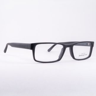 czarne oprawki meskie matowe okulary prostokatne niskie do czytania do chodzenia tanie