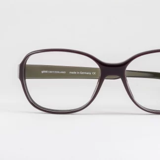 Plastikowe oprawki damskie owalne bordowe okulary gotti oryginalne awangardowe okulary modne 2024