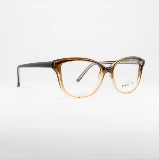 Plastikowe oprawki damskie motyl dekoptica brązowe oprawki tanie okulary online