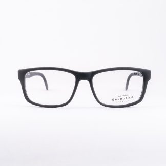 czarne okulary męskie prostokątne matowe oprawki klasyczne tanie do 100 zł. polski producent