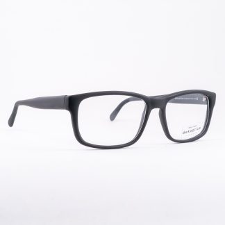 czarne okulary męskie prostokątne matowe oprawki klasyczne tanie do 100 zł. polski producent