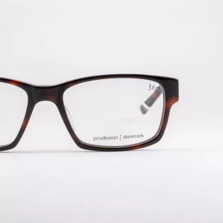 Plastikowe oprawki męskie prostokątne okulary prodesign denmark szylkret tworzywo sztuczne prostokątne okulary męskie premium