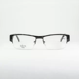 Lafont duże okulary korekcyjne półramkowe oprawki żyłki