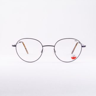 oprawki kółka indigo m80 czarne metalowe okulary