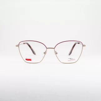 metalowe oprawki damskie kocie oczy okulary liw lewant różowe srebrne modne