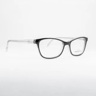 Plastikowe oprawki damskie prostokątne dekoptica czarne oprawki tanie