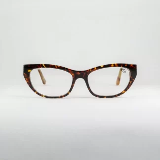 oprawki damskie harry lary's kocie oczy szylkret okulary korekcyjne ręcznie wykonane we francji