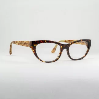 oprawki damskie harry lary's kocie oczy szylkret okulary korekcyjne ręcznie wykonane we francji