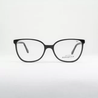 oprawki damskie motyl czarne okulary korekcyjne Dekoptica polski producent modne duże tarcze kujonki