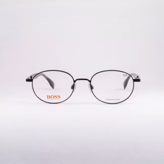 czarne oprawki damskie męskie owalne oryginalne modne premium hugo boss okulary korekcyjne