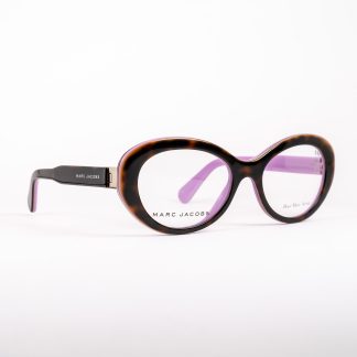 oprawki marc jacobs retro okulary markowe oryginalne oprawy oooczy damskie muchy okrągłe łezki oprawa brązowe szylkret fioletowe vintage top design optyk online lodz łódź outlet promocja