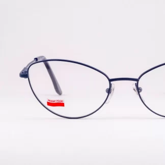 oprawki damskie metalowe kocie oczy małe tarcze granatowe klasyczne polski producent liw lewant