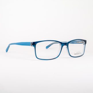 okulary męskie wytrzymałe klasyczne niebieskie oprawki Dekoptica zawias flex teleskopy oooczy ekonomiczne polski producent do czytania tanie do chodzenia