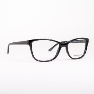 okulary tanie damskie czarne oprawki modne kocie oczy polski producent Dekoptica wysoka jakość oooczy optyk online okulary korekcyjne lodz