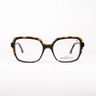 okulary szylkret kwadratowe retro oprawki damskie duże brązowe modne 2022 oprawa trendy polski producent Dekoptica kwadrat wysokie okulary korekcyjne online optyk oooczy