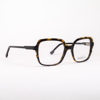 okulary szylkret kwadratowe retro oprawki damskie duże brązowe modne 2022 oprawa trendy polski producent Dekoptica kwadrat wysokie okulary korekcyjne online optyk oooczy