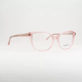 modne okulary damskie odmładzające rozświetlające oprawki transparentne różowe jasne kocie oczy najmodniejsze trendy subtelne