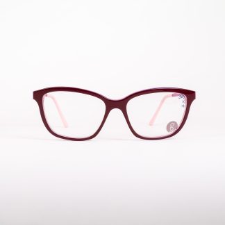 oprawa damska motyl Indigo okulary kolorowe bordo fiolet pudrowy róż wiśnia eleganckie codzienne oprawy polski producent lodz optyk online oooczy łódź pop trendy modne