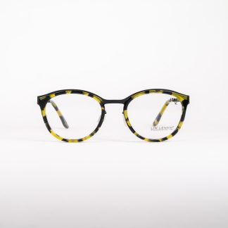 oprawa damska okulary żółte kółka polski producent Liw Lewant ciekawe nietypowe oryginalne designerskie szylkret czarno żółty oprawki oprawka polski producent Liw Lewant lodz optyk online oooczy łódź