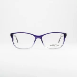 fioletowe oprawki damskie Dekoptica harriet flex okulary polskie ombre