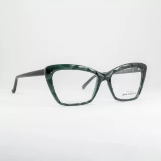 zielone okulary damskie oryginalne ciekawe oprawki do okularów kolorowe modne dekoptica polski producent