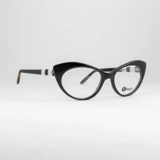 czarne oprawki kocie oczy Bodyych wyraziste okulary damskie korekcyjne ekstrawaganckie eleganckie