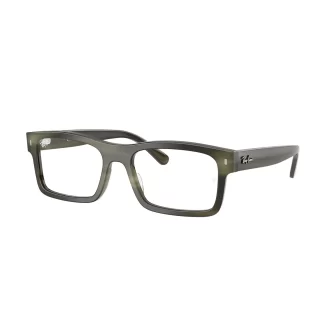 oprawki Ray Ban 5435 8405 rozmiar 56 wyraziste męskie okulary korekcyjne zielone modne designerskie