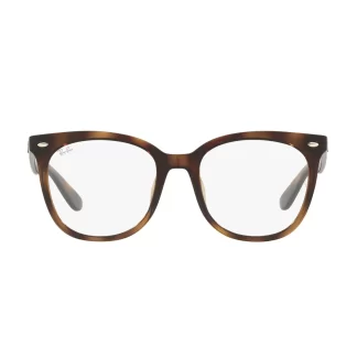 oprawki Ray Ban RB 4379VD 2012 kwadratowe szylkretowe okulary korekcyjne duże trendy damskie oprawki brązowe