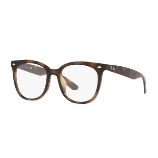 oprawki Ray Ban RB 4379VD 2012 kwadratowe szylkretowe okulary korekcyjne duże trendy damskie oprawki brązowe