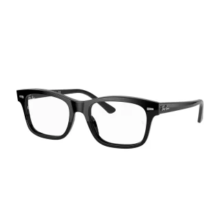 Ray Ban 5383 2000 MR BURBANK czarne masywne oprawki męskie wyraziste eleganckie