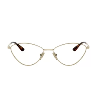 oprawki damskie vogue 4325 848 złote kocie okulary korekcyjne eleganckie kobiece