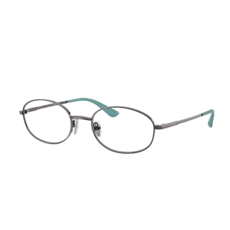 oprawa damska Vogue 4326 5149 fioletowe metaliczne okulary korekcyjne owalne jajeczka y2k