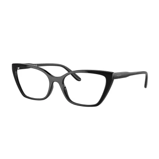 oprawki damskie Vogue 5519 W44 kocie okulary korekcyjne czarne