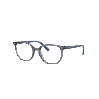 oprawki ray ban 9097V 3897 dziecięce niebieskie kółka okrągłe okulary korekcyjne rozmiar 46