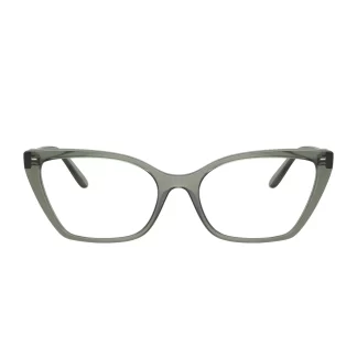 oprawki damskie Vogue 5519 3086 kocie okulary korekcyjne zielone