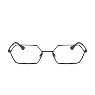 oprawki ray ban 6528 2503 yevi sześciokątne czarne metalowe